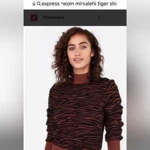 Express tiger sweater NEGIN MIRSALEHI